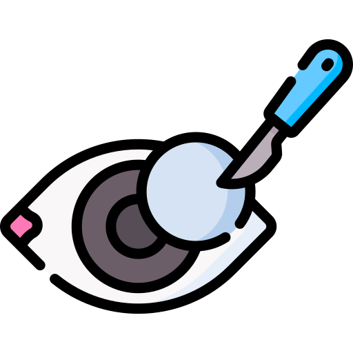 Cataract and refractive surgery icon