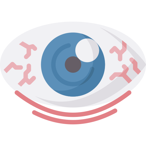 Dry eye and ocular surface icon