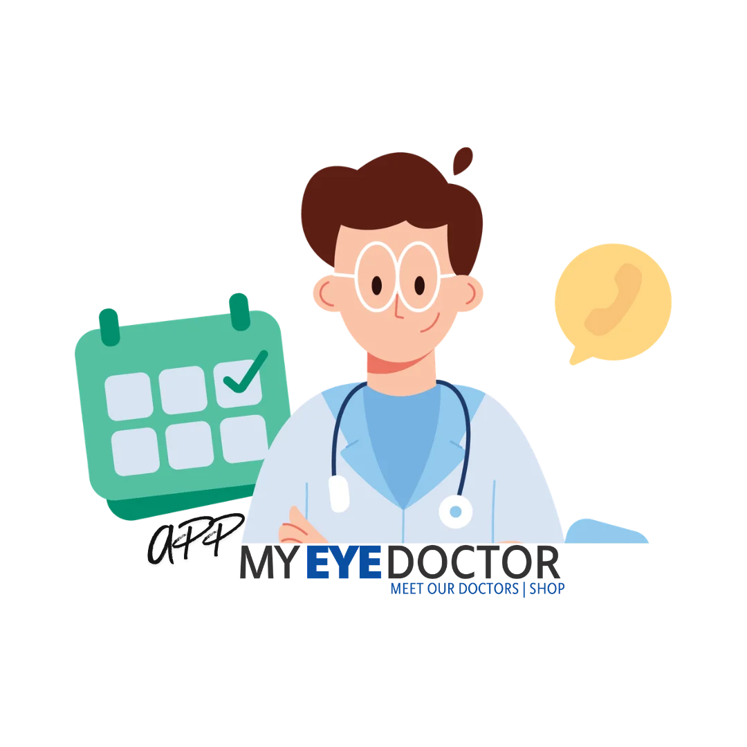 Requesting an eye appointment online with My Eye Doctor