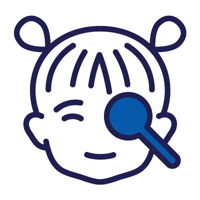 Pediatric retina icon